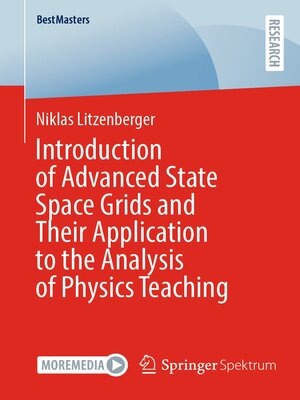 cover image of Introduction of Advanced State Space Grids and Their Application to the Analysis of Physics Teaching